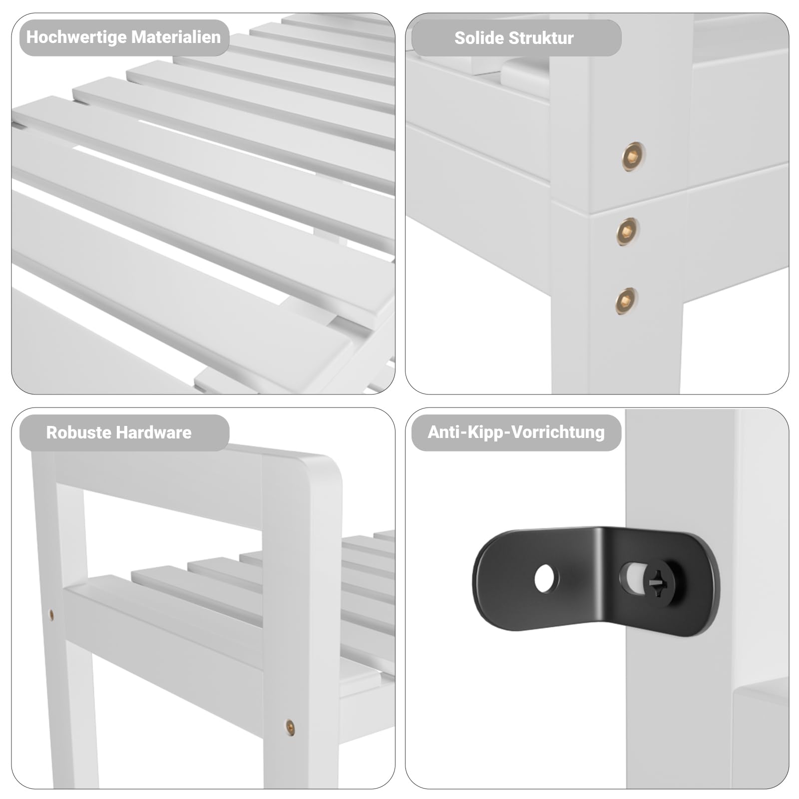 forehill-bathroom-shelf-waschmaschinenregal-bambus-163-cm image 4