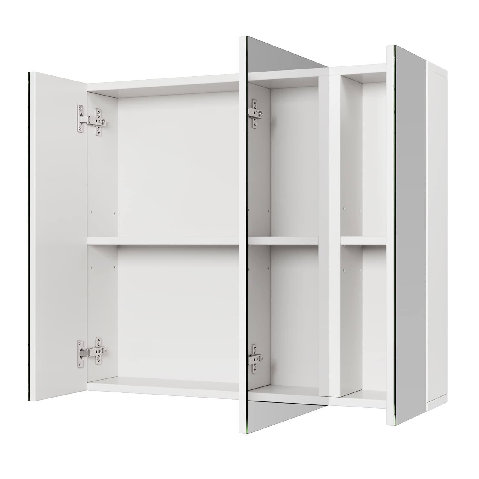 forehill-bathroom-vanity-spiegelschrank-wei-70x15x60cm image 7