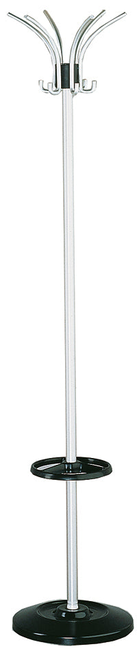 j-rgen-schwerter-haken-mehr-garderobenst-nder-aluminium-silber-190cm image 1