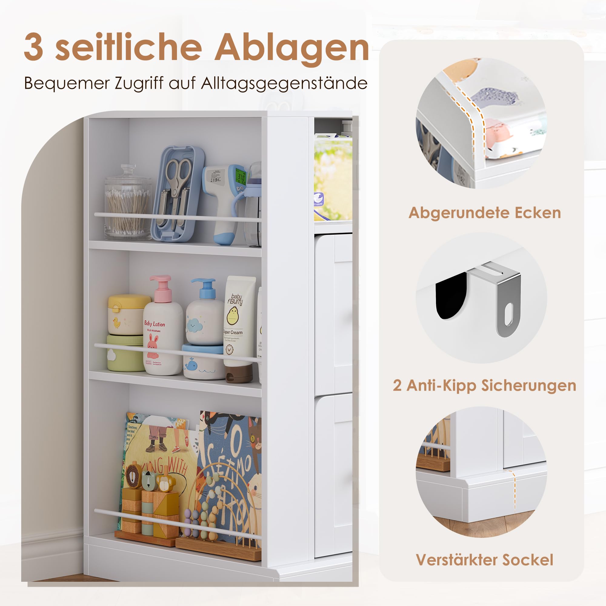 forehill-wickelkommode-120-wei-mit-w-schekorb image 7