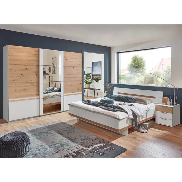 lomadox-schlafen-schlafzimmer-set-wei-artisan-eiche-270cm image 1