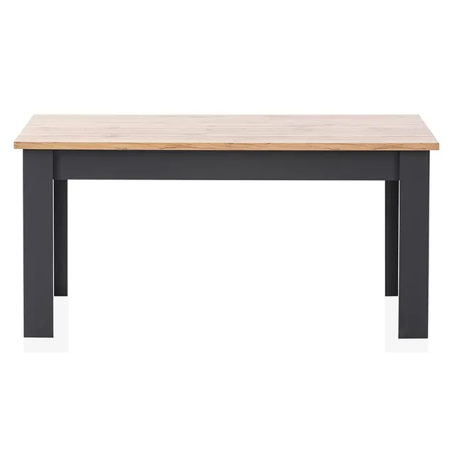 lomadox-esszimmer-esstisch-eiche-anthrazit-160x90-cm-landhaus image 1