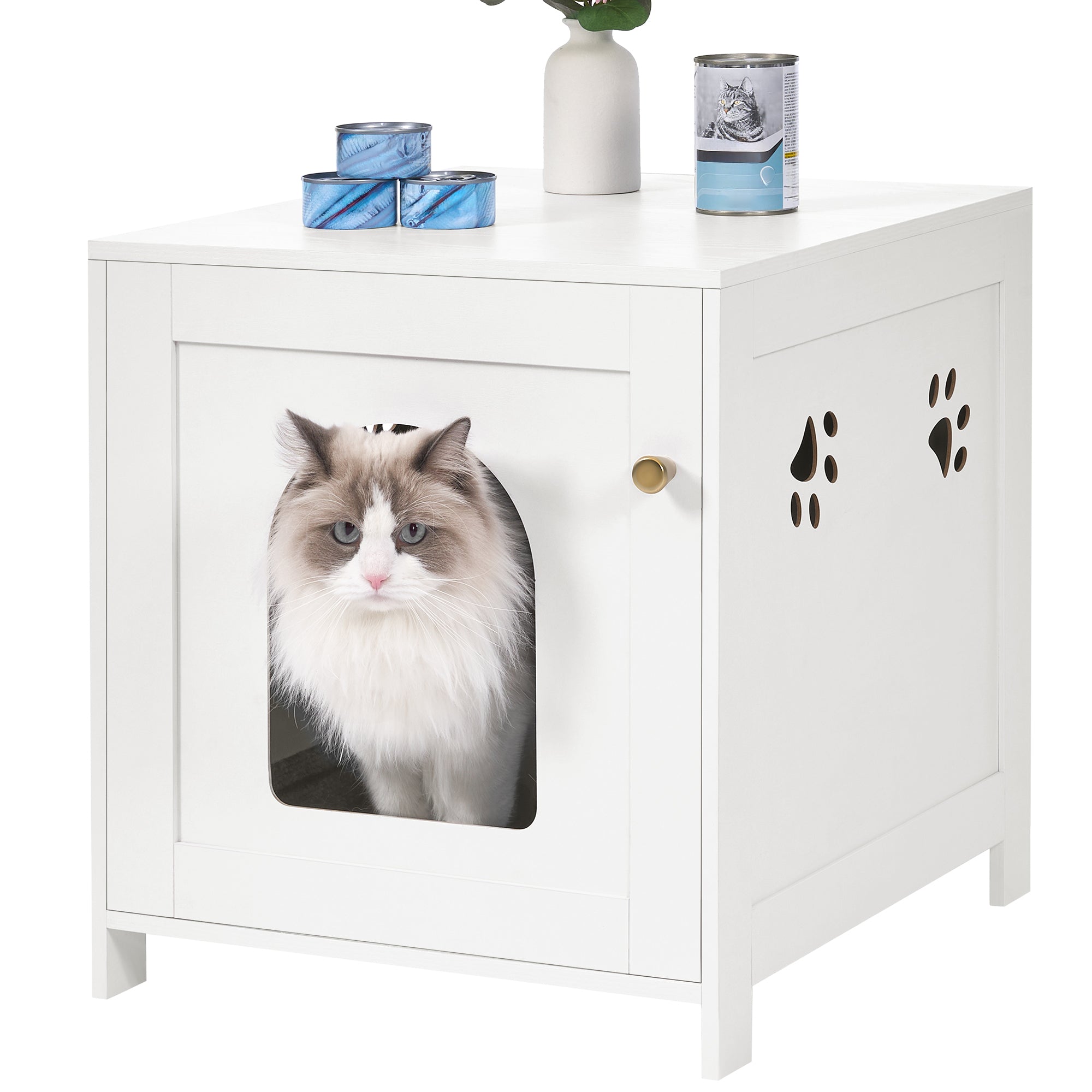 hzuaneri-pet-cb82213x-katzenklo-schrank-wei-52-cm image 1