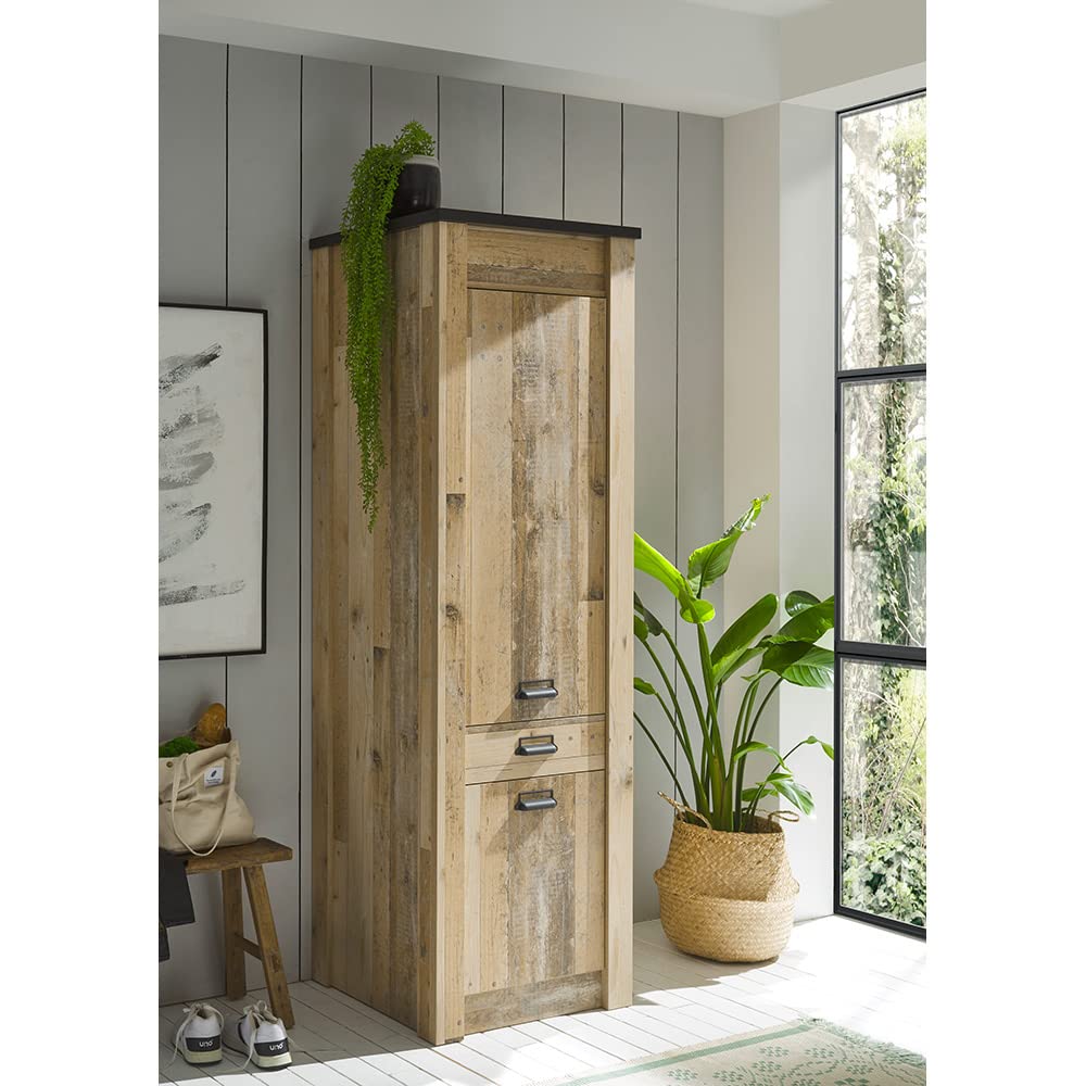 lomadox-k-che-stauraumschrank-old-style-hell-62-cm-softclose image 2
