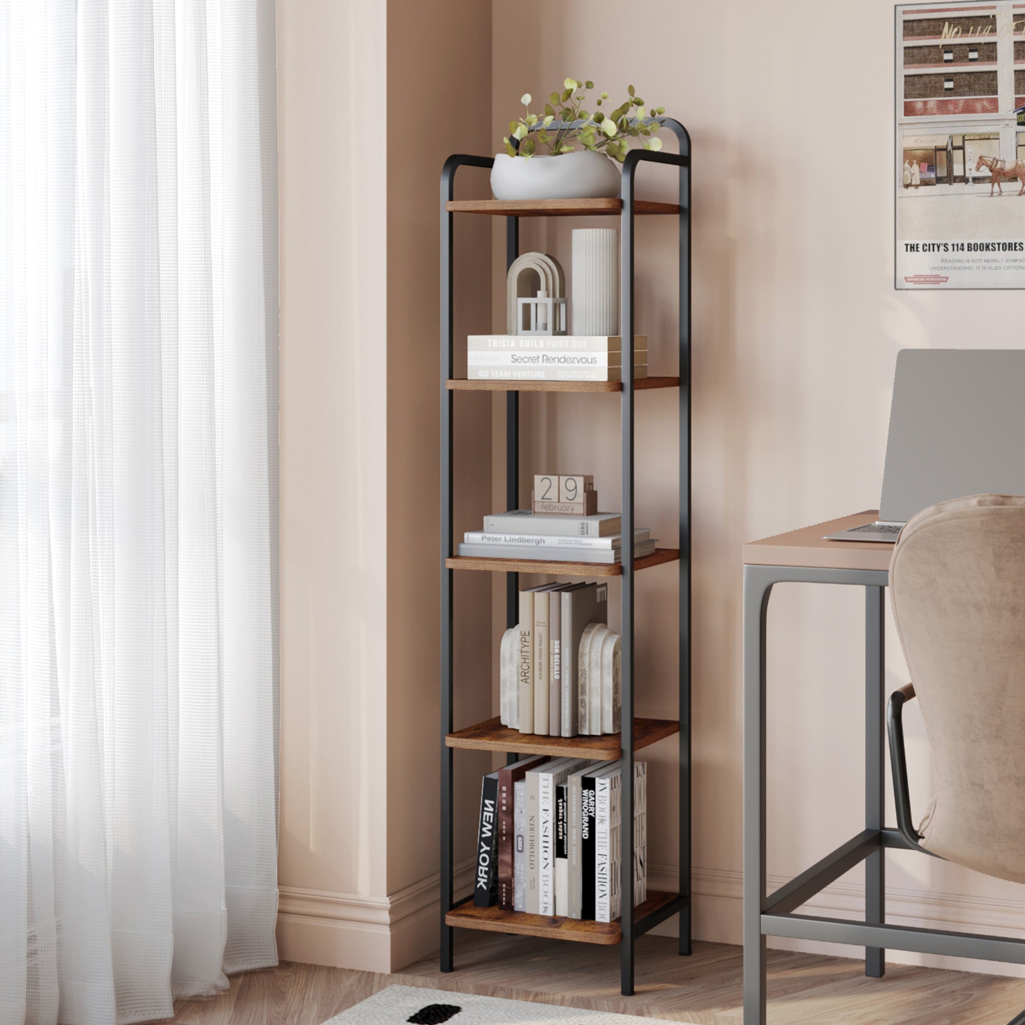 hzuaneri-living-room-bc24501b-b-cherregal-5-st-ckig-braun-schwarz image 3