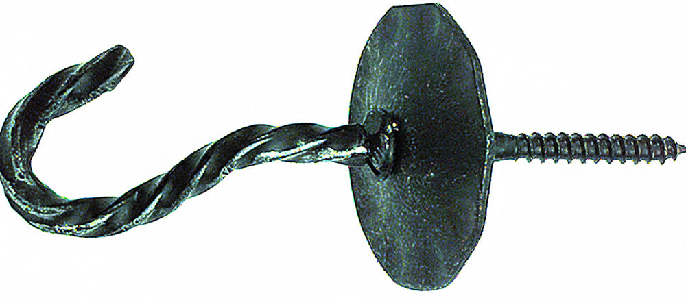 schwerter-klassische-haken-deckenhaken-schmiedeeisen-schwarz-silber-100-mm image 1