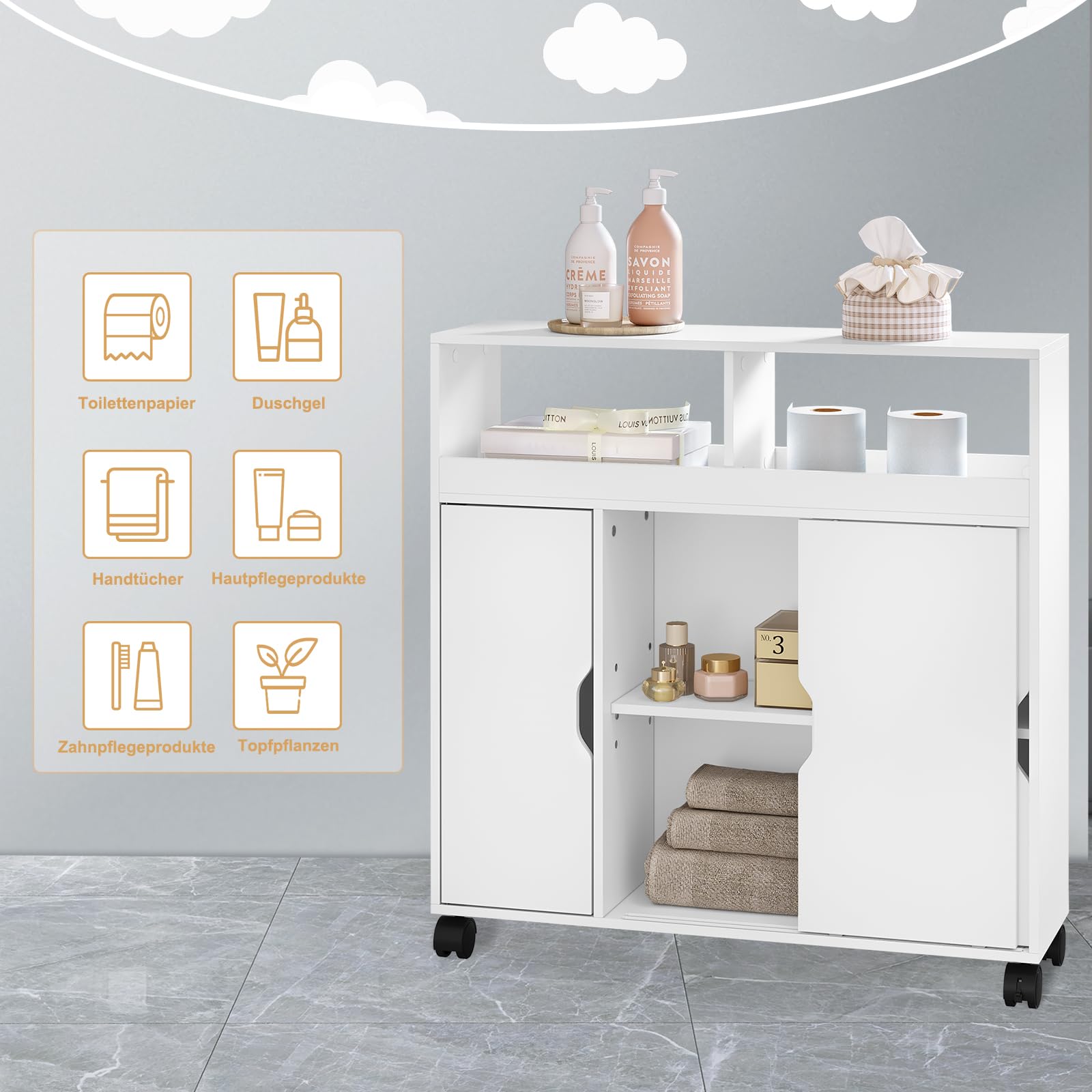 eugad-nischenschrank-schmal-mit-rollen-70x20x71-5-holzwerkstoff image 4