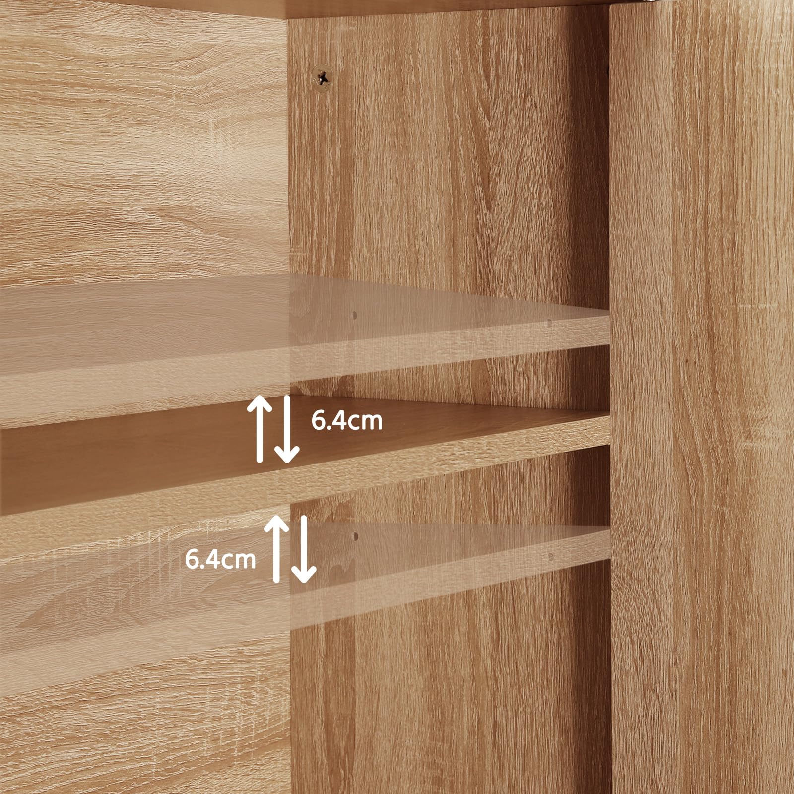eugad-waschmaschinenschrank-eiche-64-5x170x27cm-mit-t-r image 6