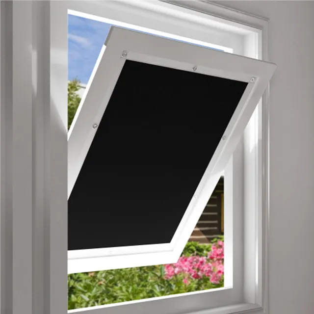 eugad-dachfenster-rollo-verdunkelungsrollo-60x115-cm-schwarz image 1