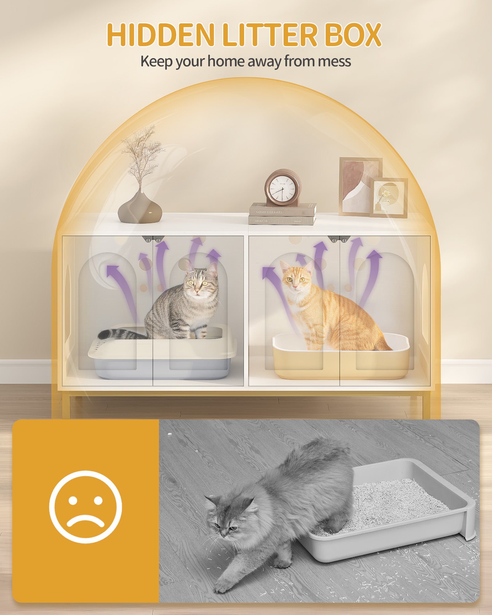 hzuaneri-pet-cb82313a-katzenschrank-wei-gold-119cm-2-katzen image 6