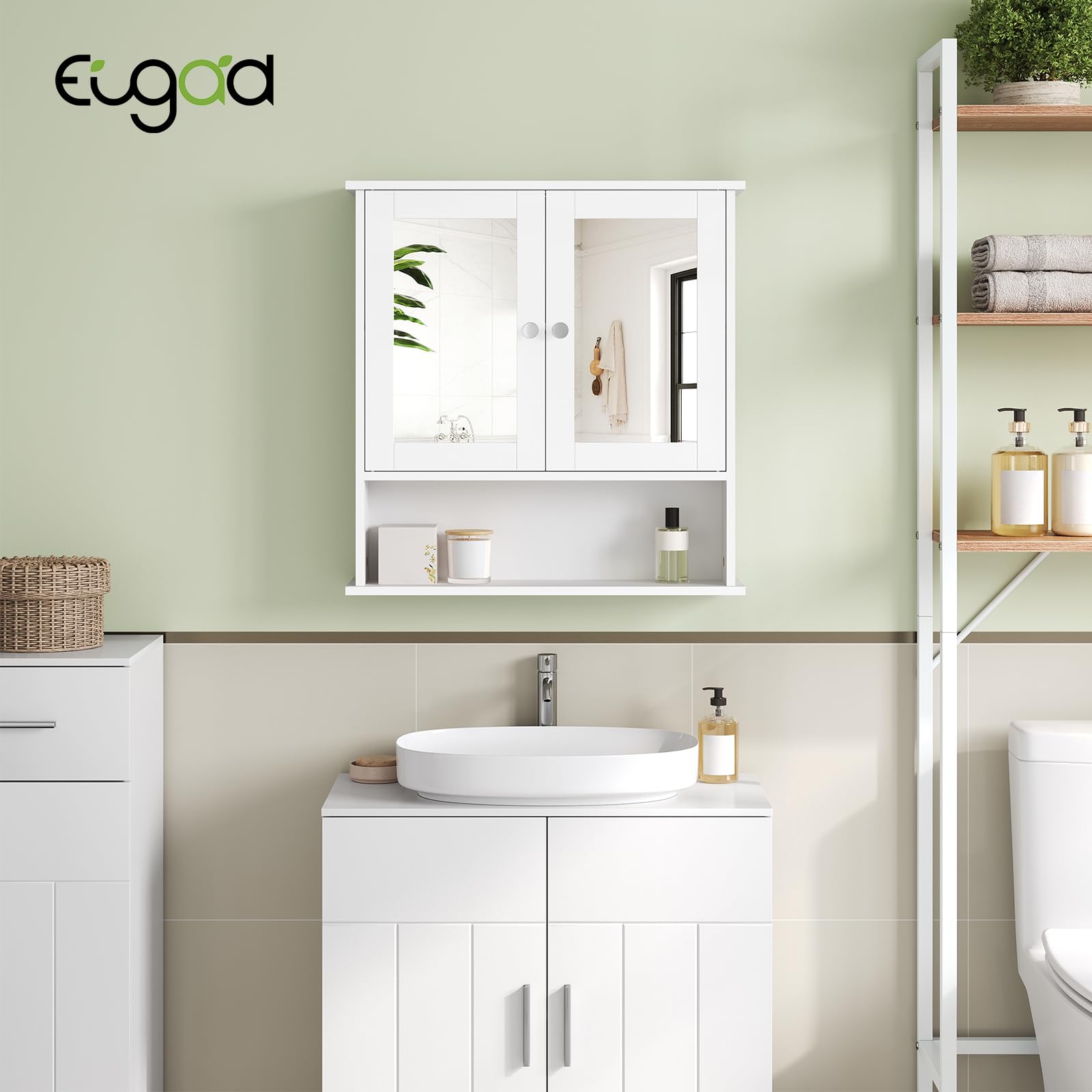 eugad-spiegelschrank-wei-56x58-bad-magnetverschluss image 2
