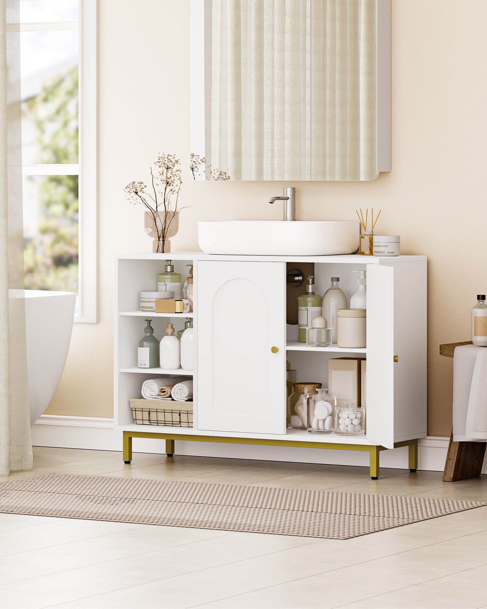 hzuaneri-bathroom-waschbeckenunterschrank-wei-gold-90-cm image 4