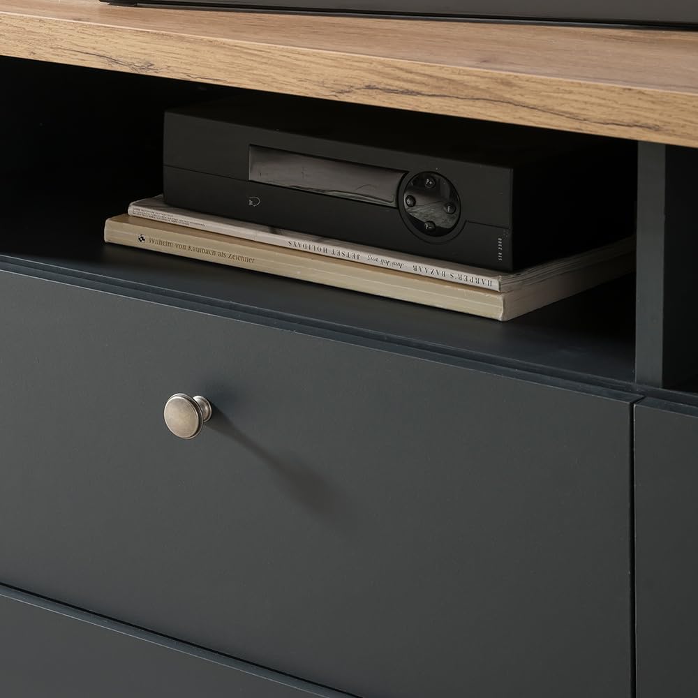 lomadox-wohnzimmer-wohnwand-eiche-anthrazit-mit-beleuchtung-242-cm image 7