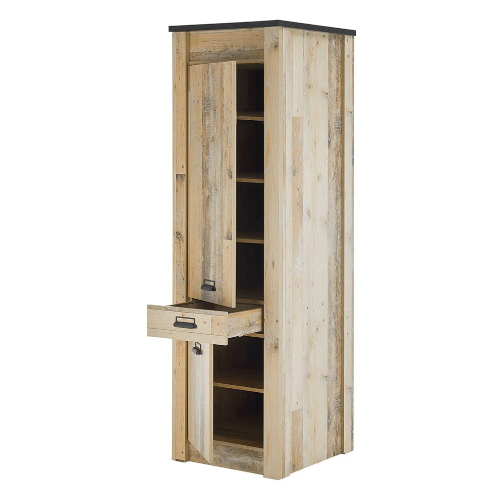 lomadox-k-che-stauraumschrank-old-style-hell-62-cm-softclose image 4