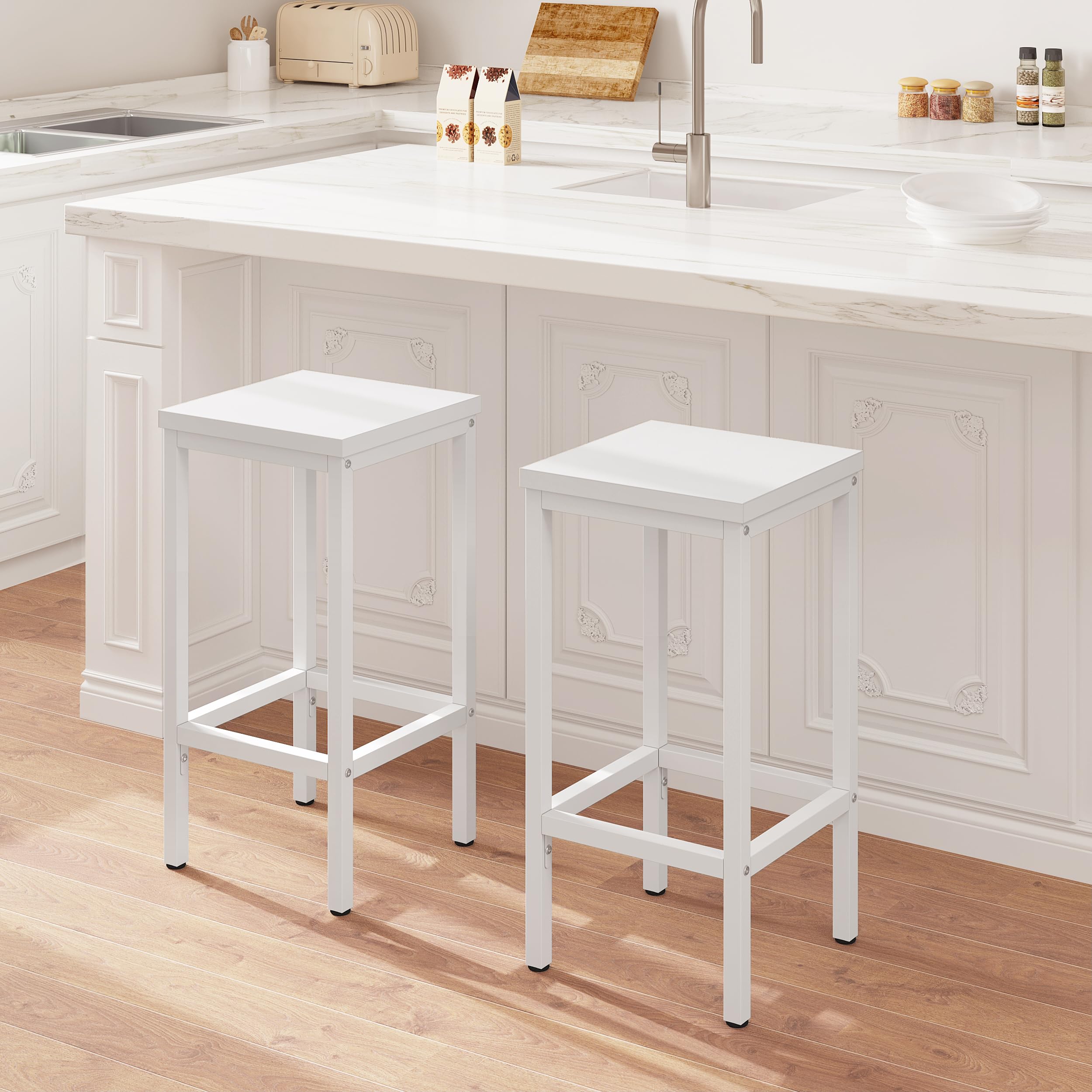 eugad-barhocker-4er-wei-65-cm-holz-metall-1058by-4 image 8