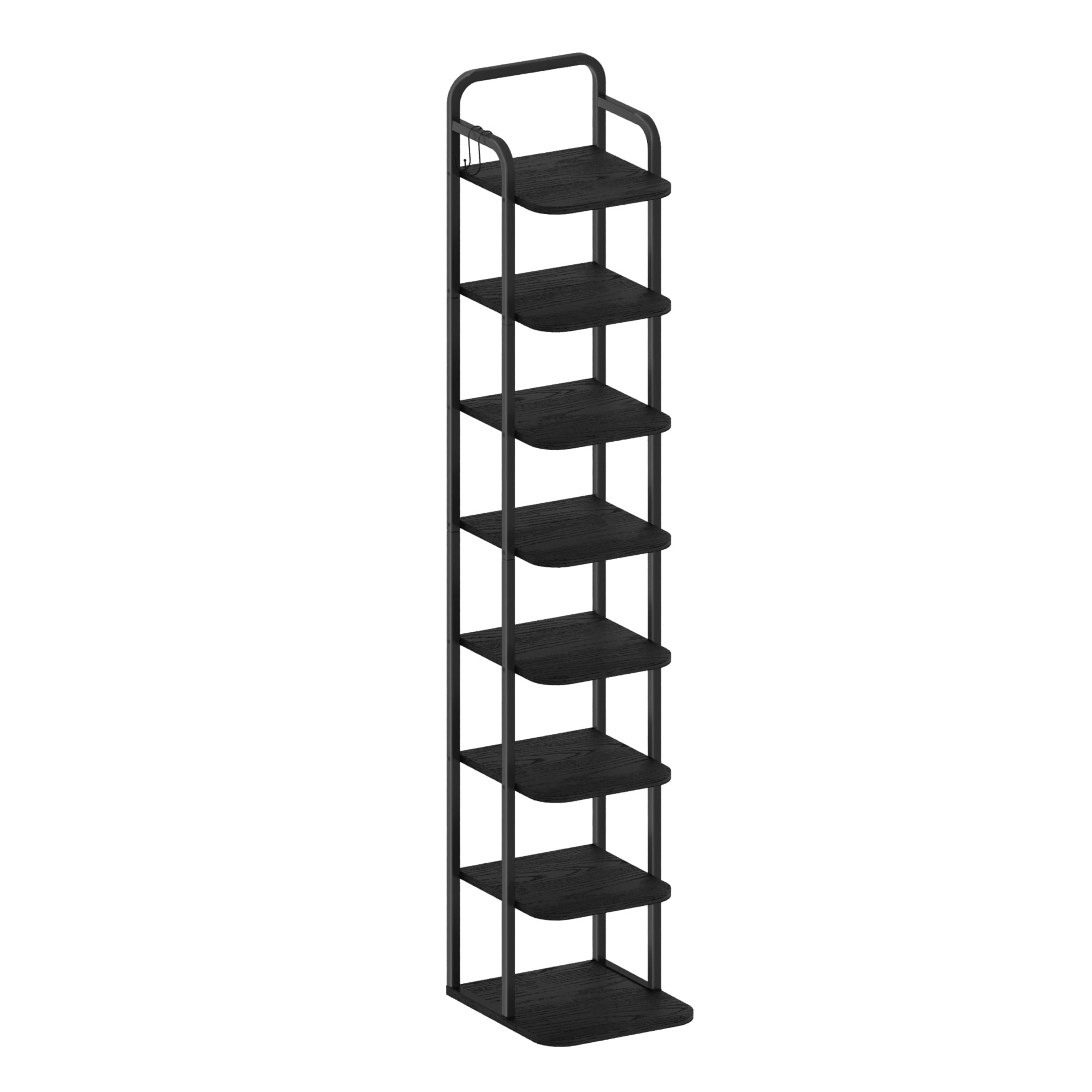 hzuaneri-living-room-schuhregal-sr04304b-schwarz-8-st-ckig-schmal image 7