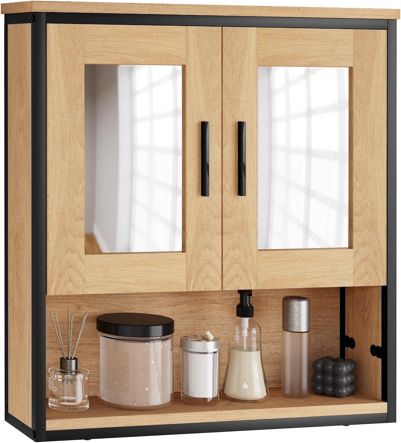 eugad-badm-bel-set-helle-eiche-schwarz-spiegelschrank-4-sch-be image 5