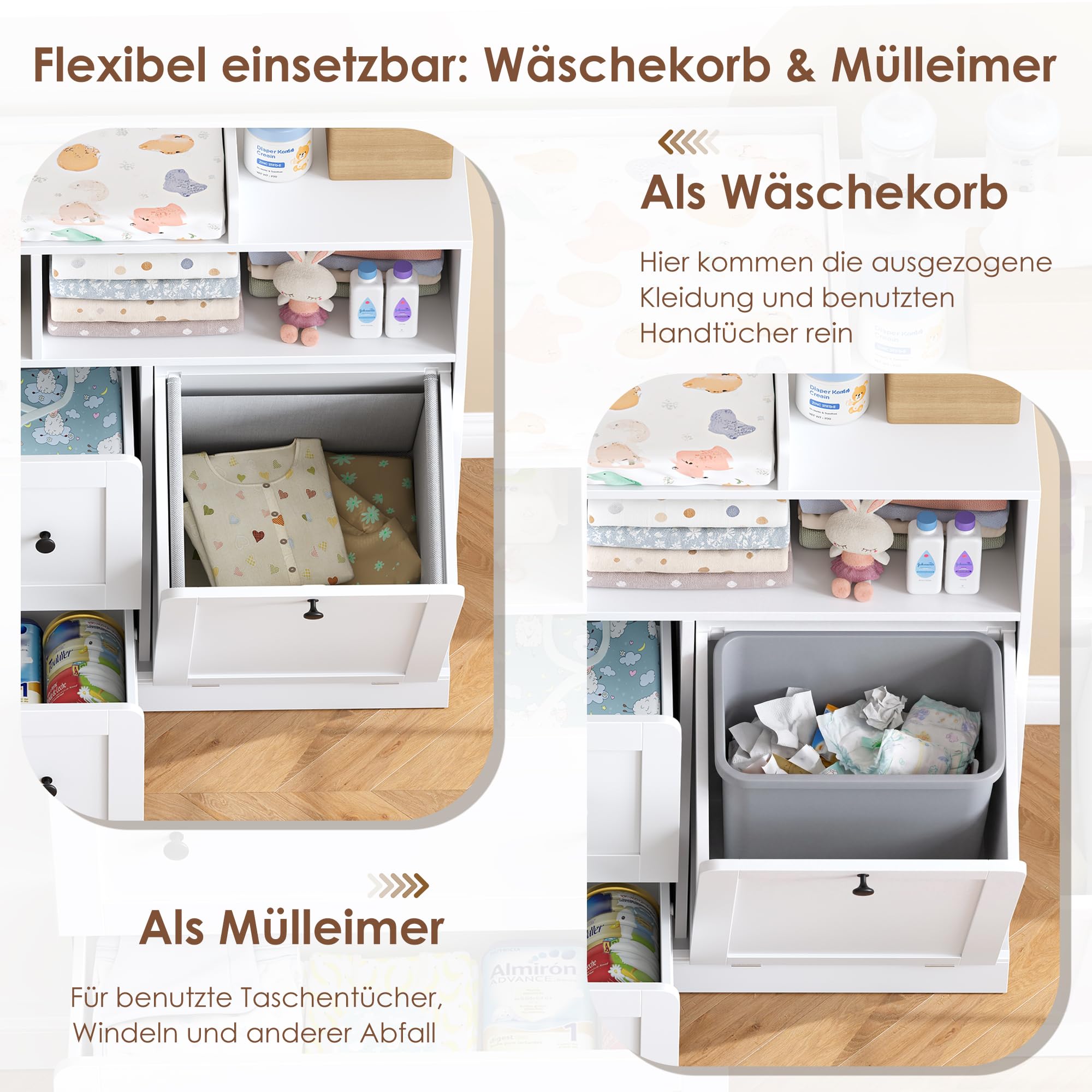 forehill-wickelkommode-120-wei-mit-w-schekorb image 6