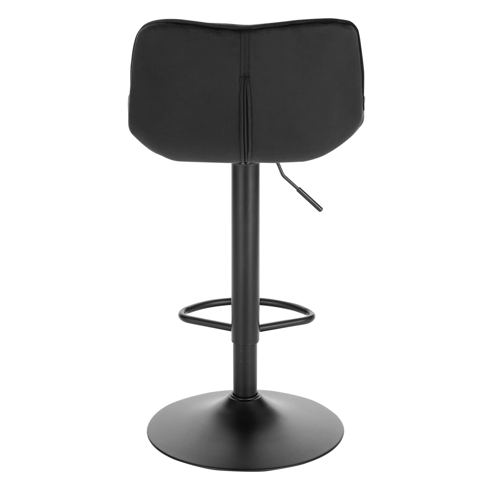 eugad-barhocker-4er-set-samt-schwarz-h-henverstellbar-60-81cm image 8