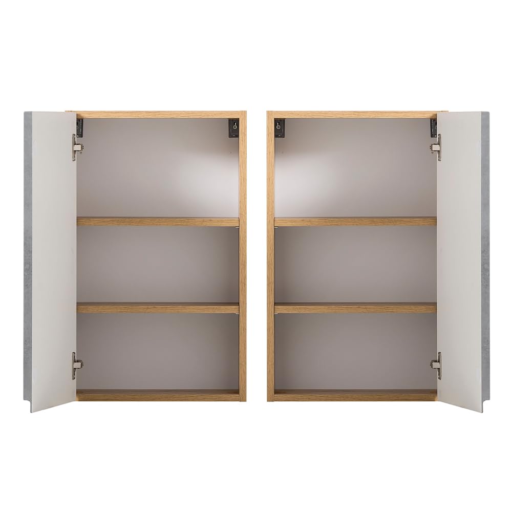 lomadox-badezimmer-h-ngeschrank-40cm-wotan-eiche-beton-grifflos image 4