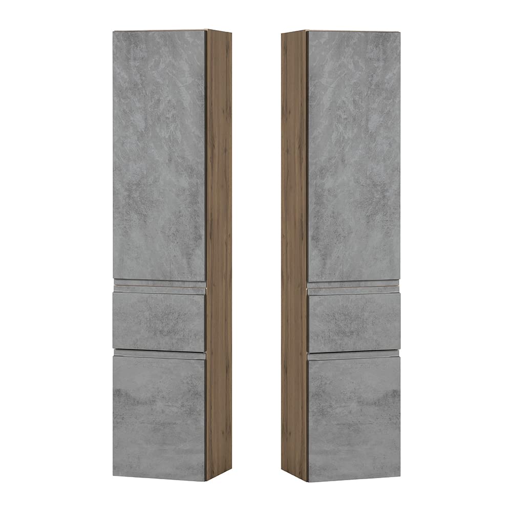 lomadox-badezimmer-hochschrank-40cm-wotan-eiche-beton-grifflos image 3