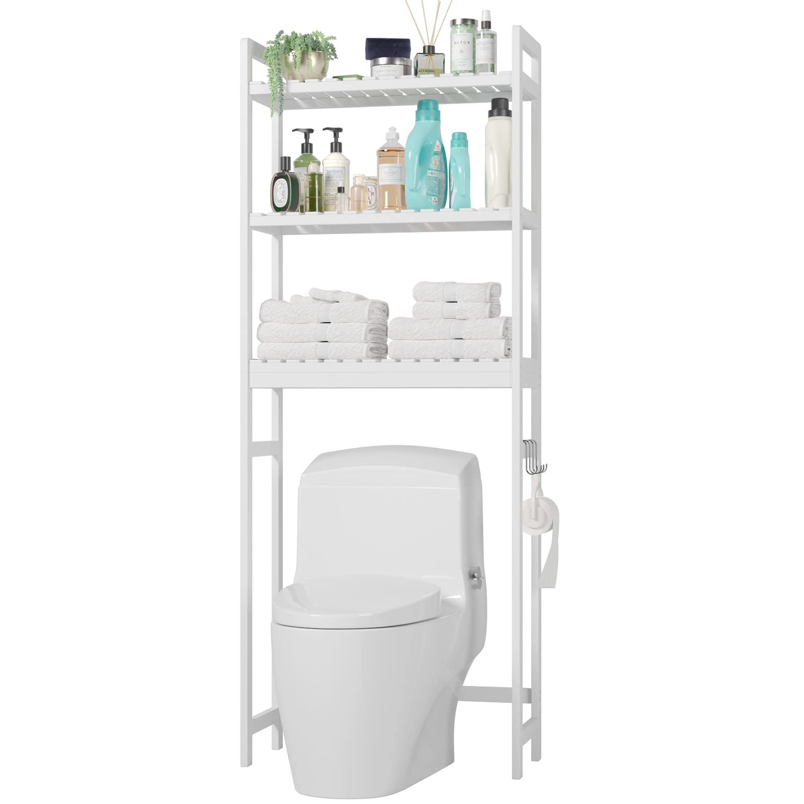 forehill-bathroom-shelf-waschmaschinenregal-bambus-163-cm image 7