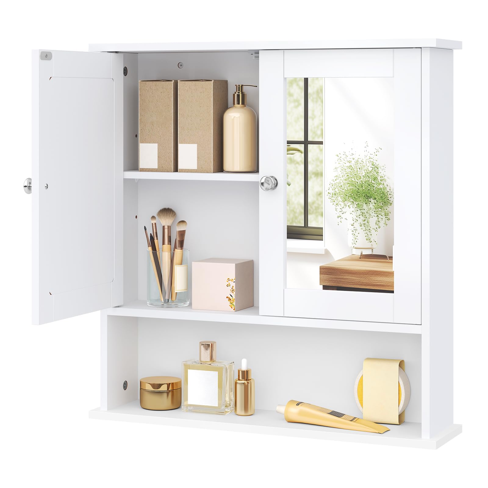 eugad-spiegelschrank-wei-56x58-bad-magnetverschluss image 1