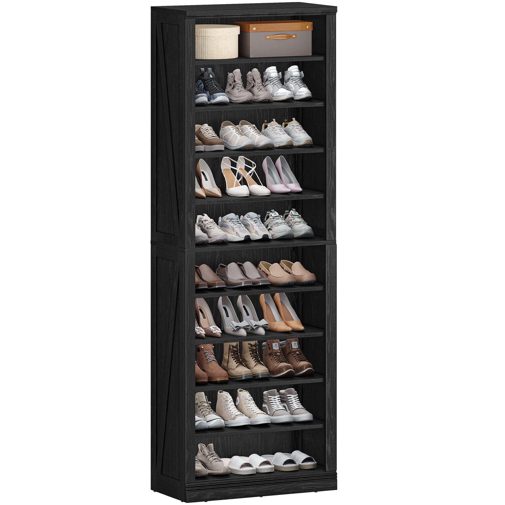 hzuaneri-living-room-schuhschrank-schwarz-10-f-cher-181-cm image 7
