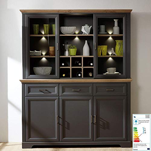 lomadox-buffet-esszimmerschrank-graphit-166-cm-mit-led image 8