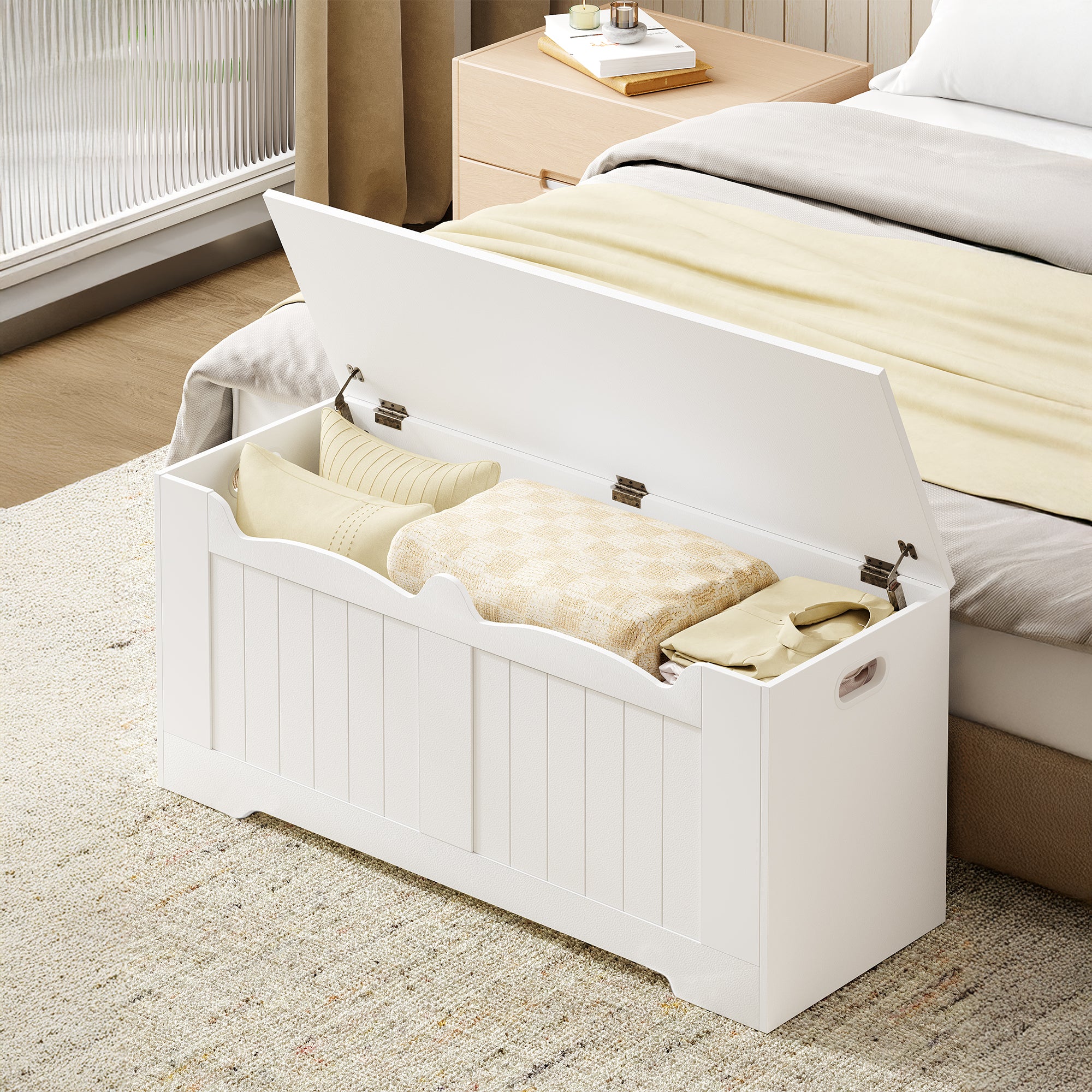 hzuaneri-living-room-sitzbank-sb25503x-wei-110-cm-mit-stauraum image 1