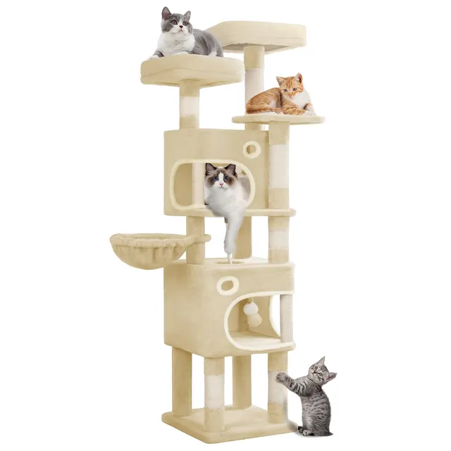 hzuaneri-kratzbaum-159-cm-beige-katzenbaum-8-sisalst-mme image 1