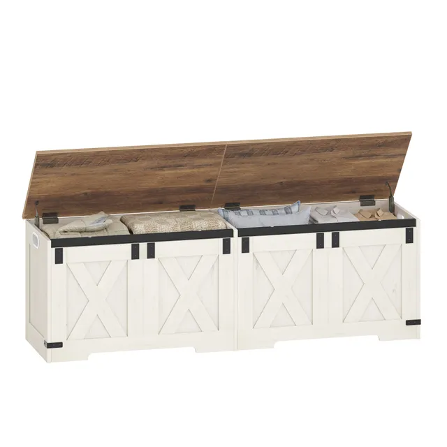 hzuaneri-living-room-schuhbank-150cm-wei-braun-sitztruhe image 1