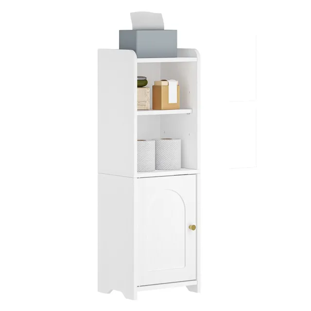 hzuaneri-badschrank-wei-eckschrank-boden-75cm-mit-t-r image 1