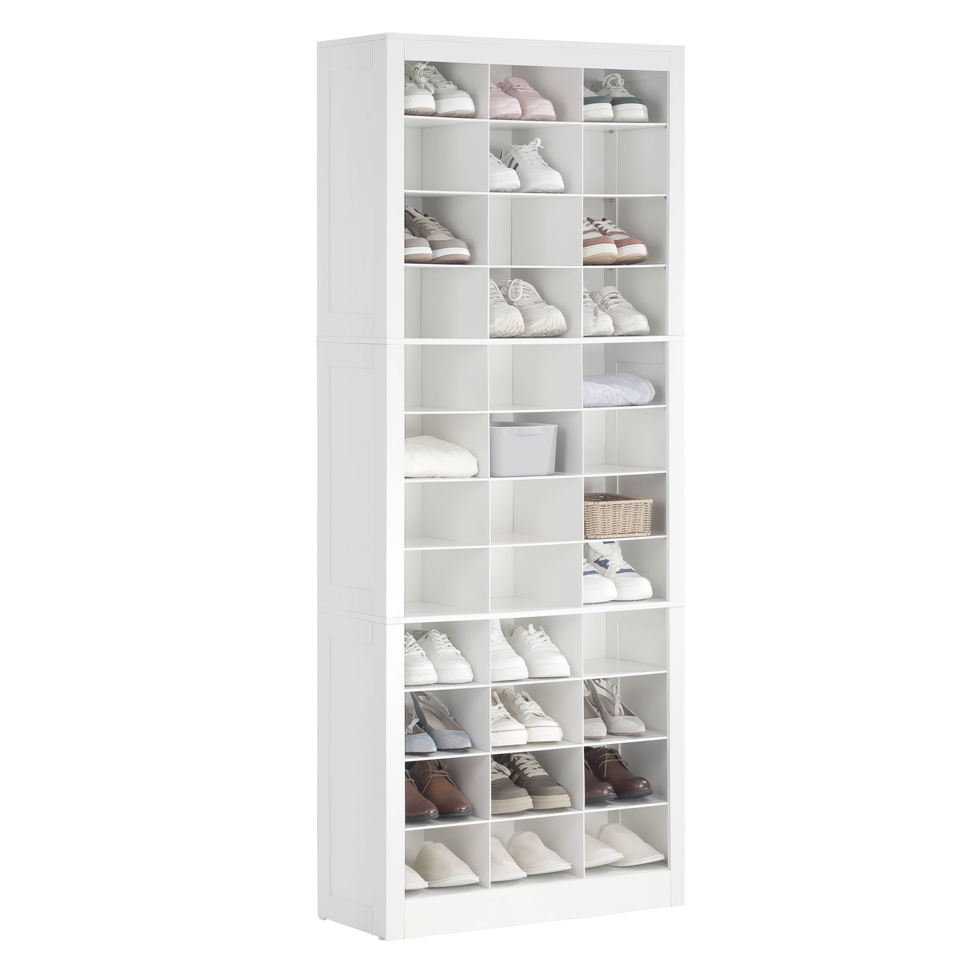 hzuaneri-living-room-schuhschrank-wei-12-f-cher-f-r-36-paare image 5