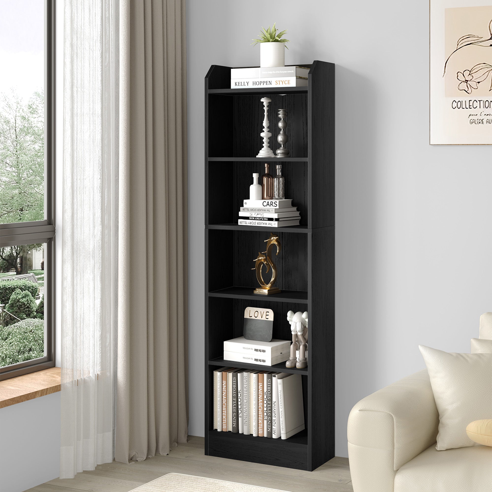 hzuaneri-living-room-b-cherregal-schwarz-6-f-cher-169cm image 4