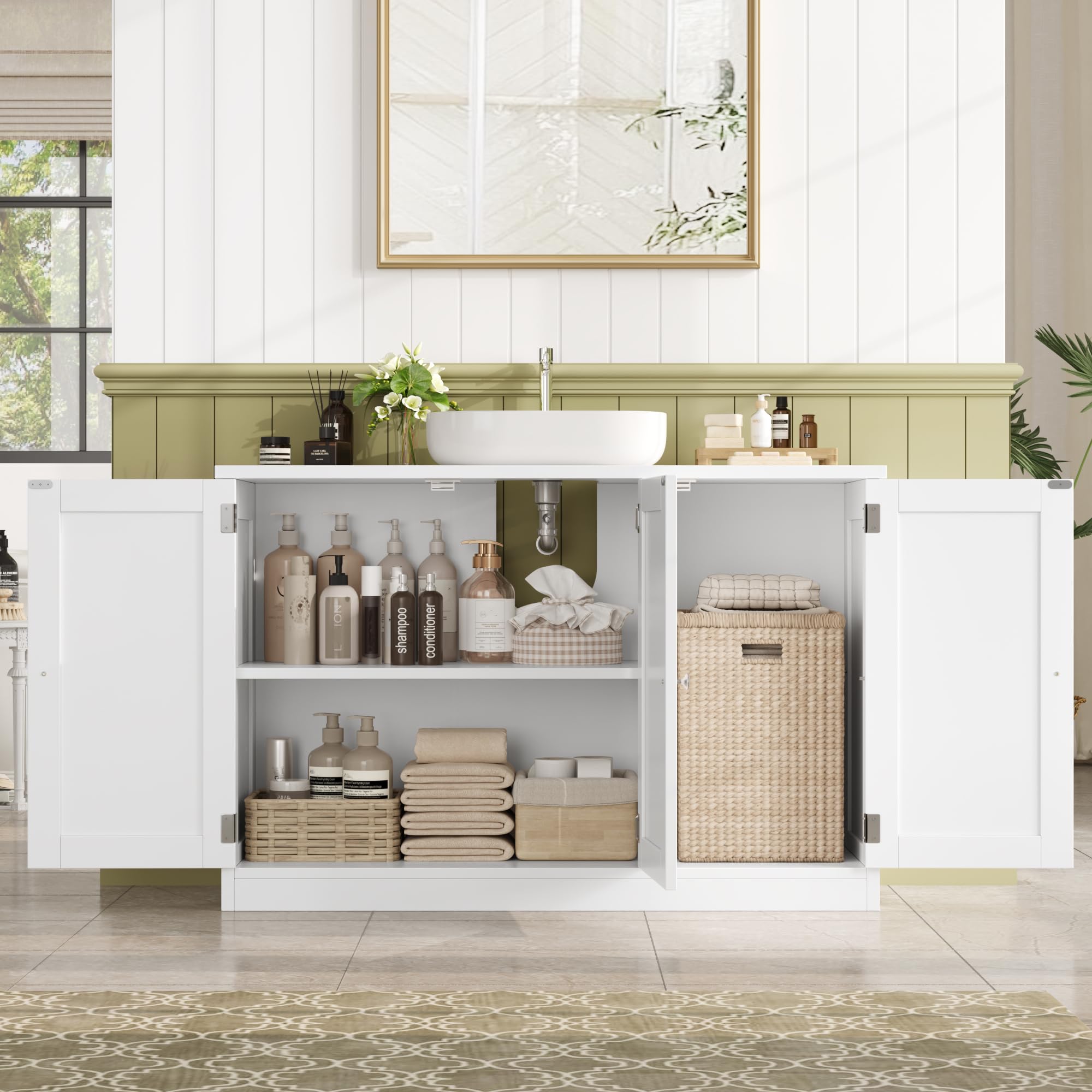 forehill-waschbeckenunterschrank-90cm-wei-badunterschrank image 8