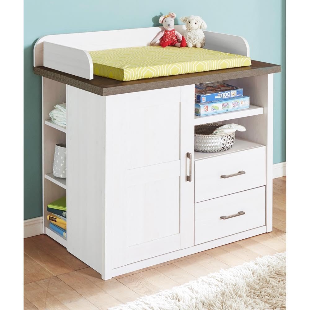 lomadox-lund-78-wickelkommode-pinie-wei-mit-soft-close image 2