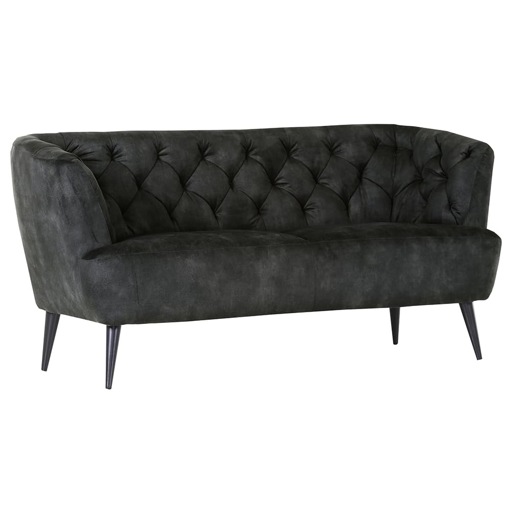 lomadox-wohnzimmer-sofa-dunkelgrau-170-cm-chesterfield-stoff image 1