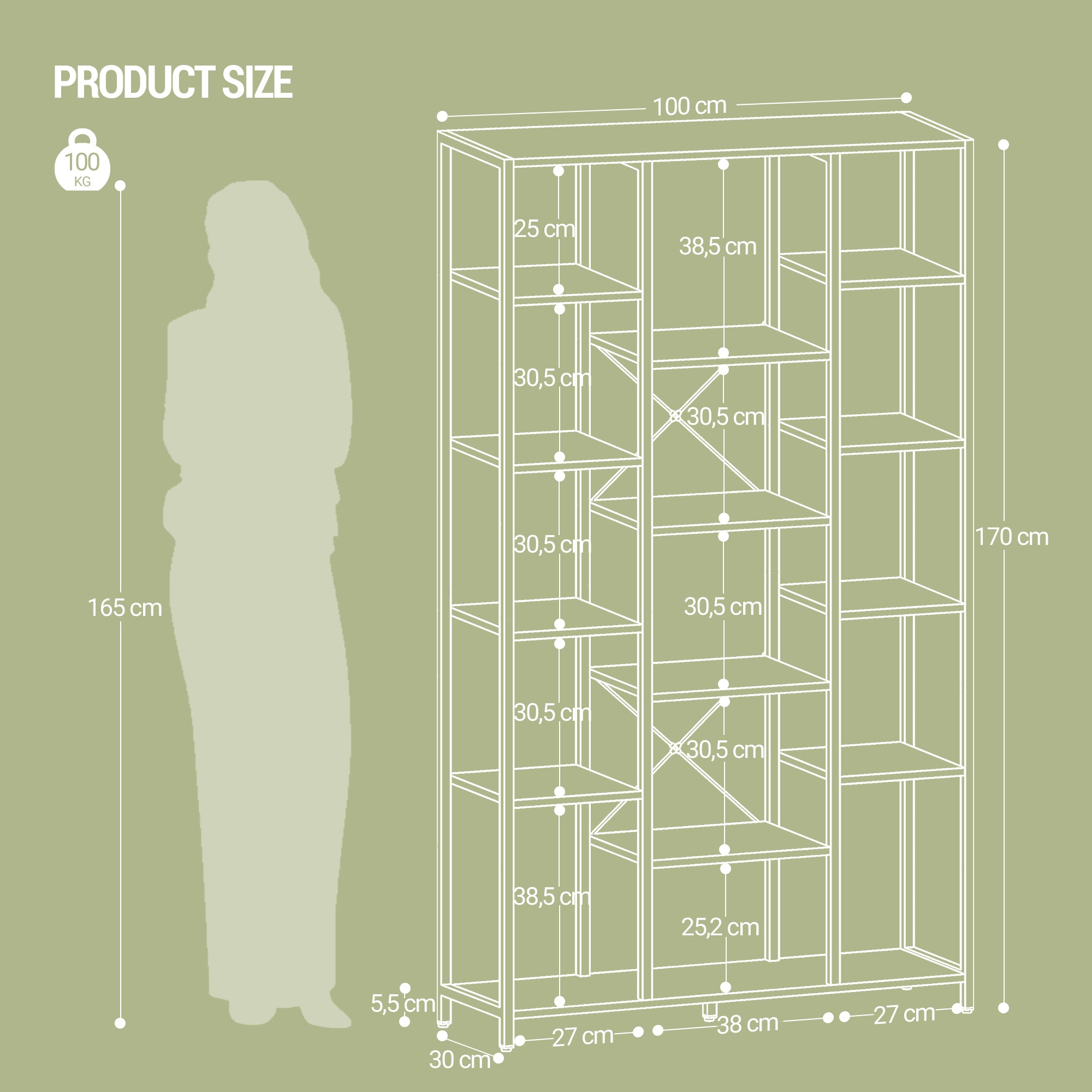 hzuaneri-bc15016w-b-cherregal-eiche-wei-100x170-cm image 2