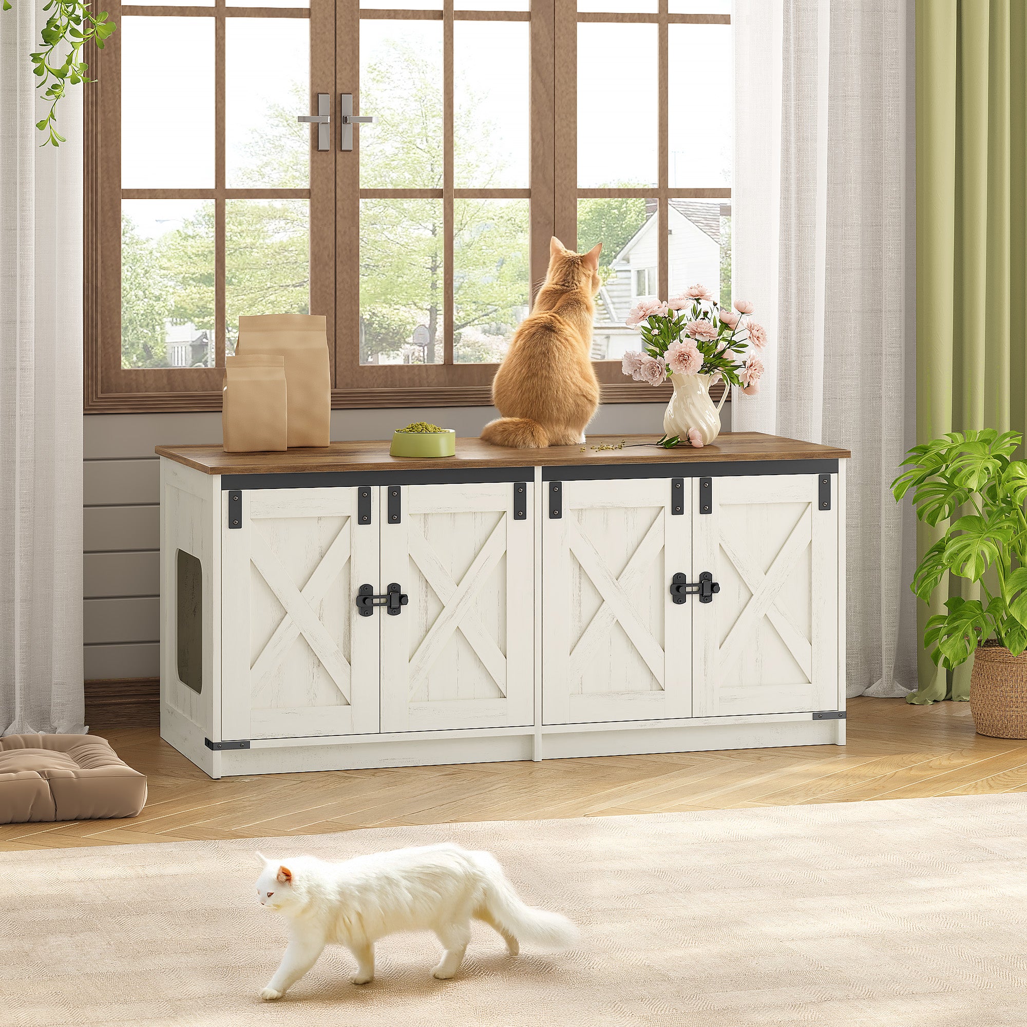 hzuaneri-pet-cb85414x-katzenschrank-braun-wei-80-cm-2-t-ren image 4