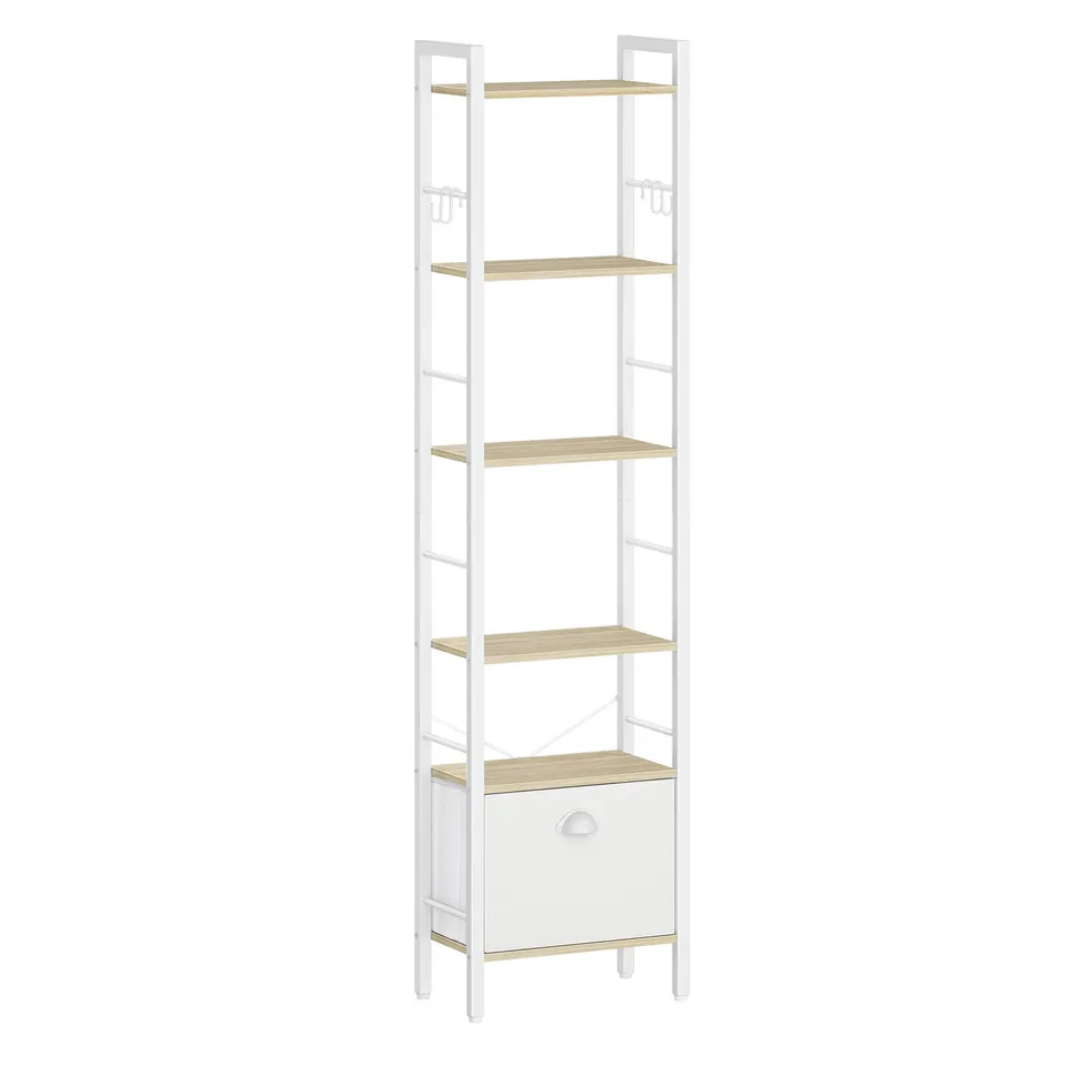 hzuaneri-living-room-bc40616w-b-cherregal-wei-eiche-173-cm-beige image 1