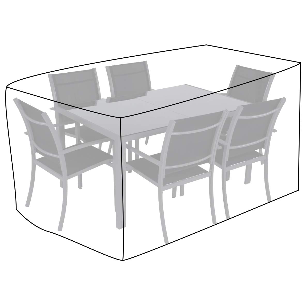 eugad-garten-schutzh-lle-300x250x90-cm-600d-oxford-wasserdicht image 2