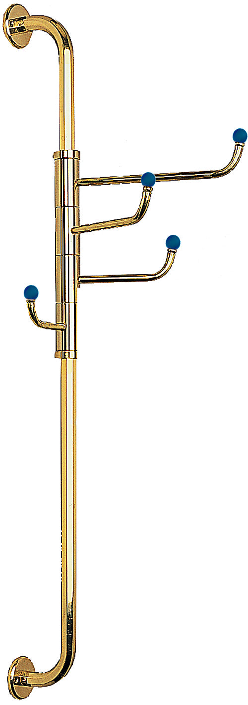 j-rgen-schwerter-lisa-garderobenstange-messing-90-cm-kristall image 1