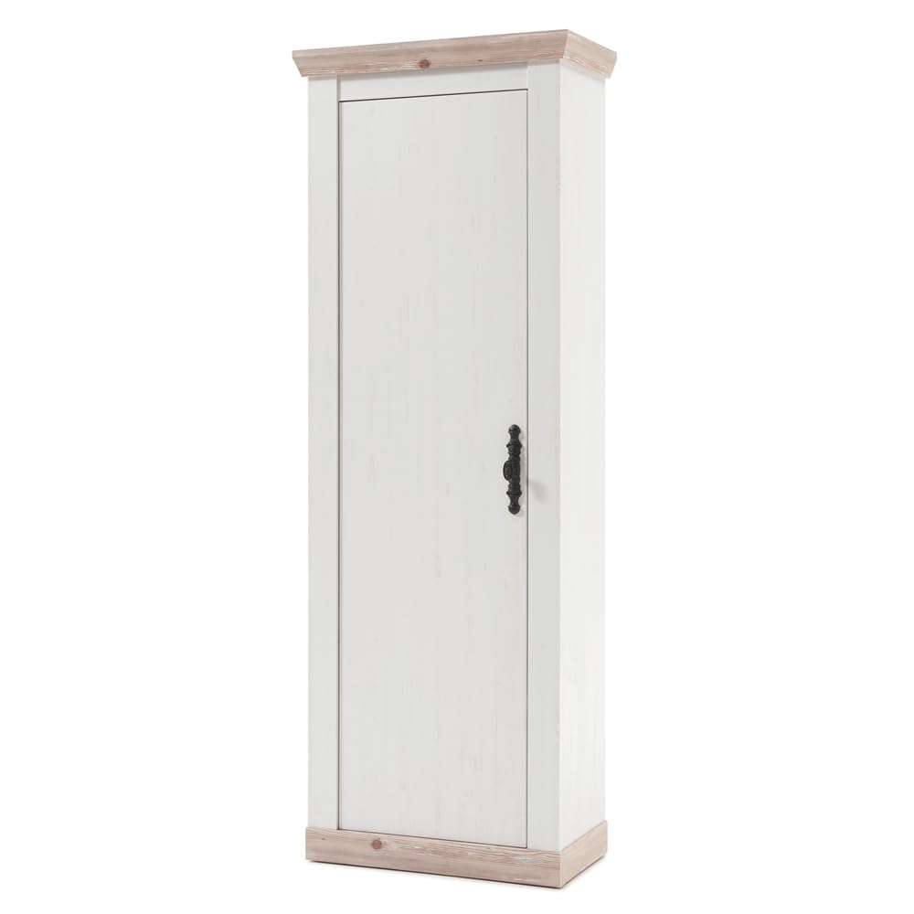 lomadox-flur-garderobenschrank-pinie-wei-73-cm-landhaus image 6