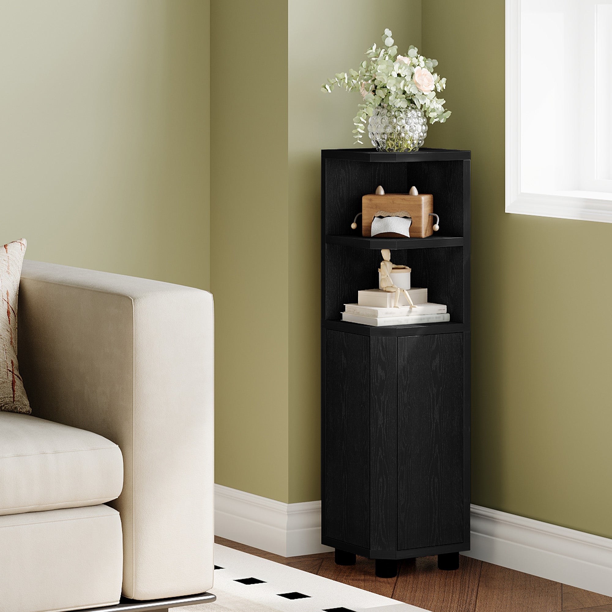 hzuaneri-bathroom-ebc20004x-eckschrank-helle-eiche-20x20x79-cm image 3