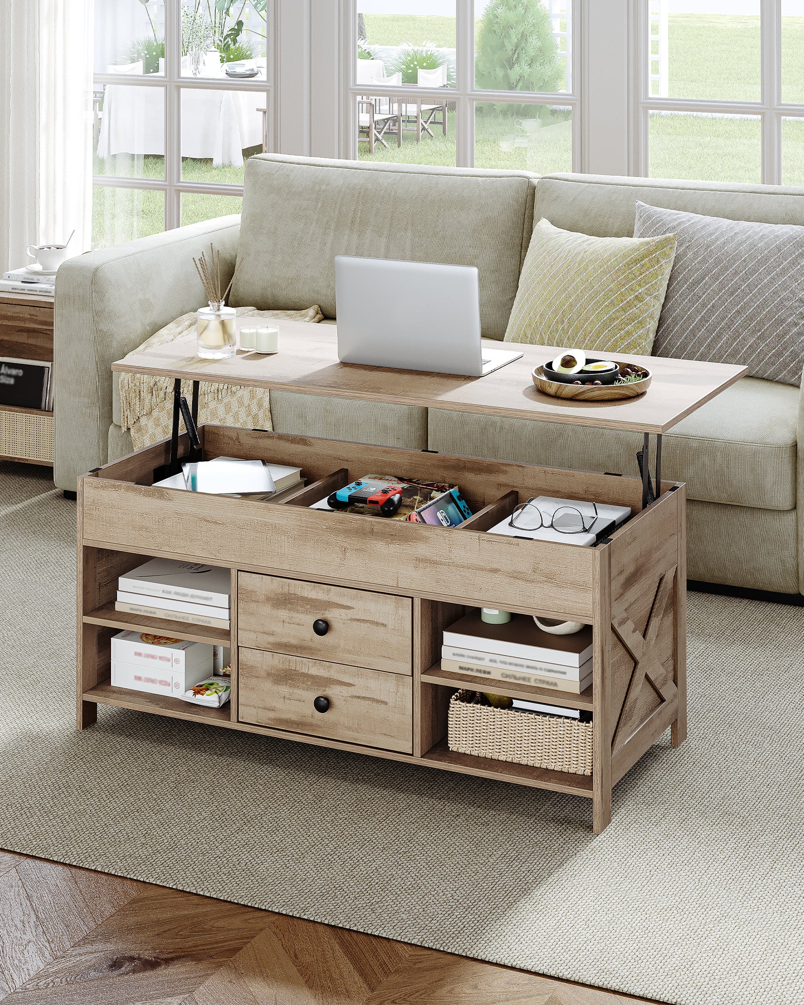 hzuaneri-living-room-ct22123b-couchtisch-h-henverstellbar-braun image 4