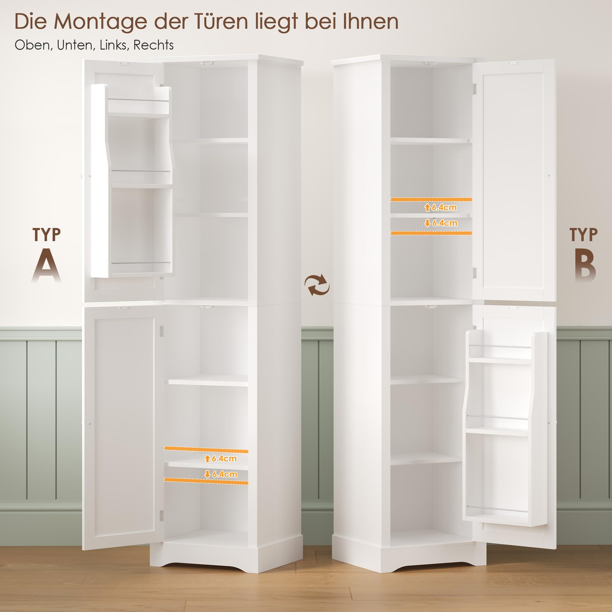 forehill-tall-bathroom-cabinet-badschrank-wei-180-cm-schmal image 7