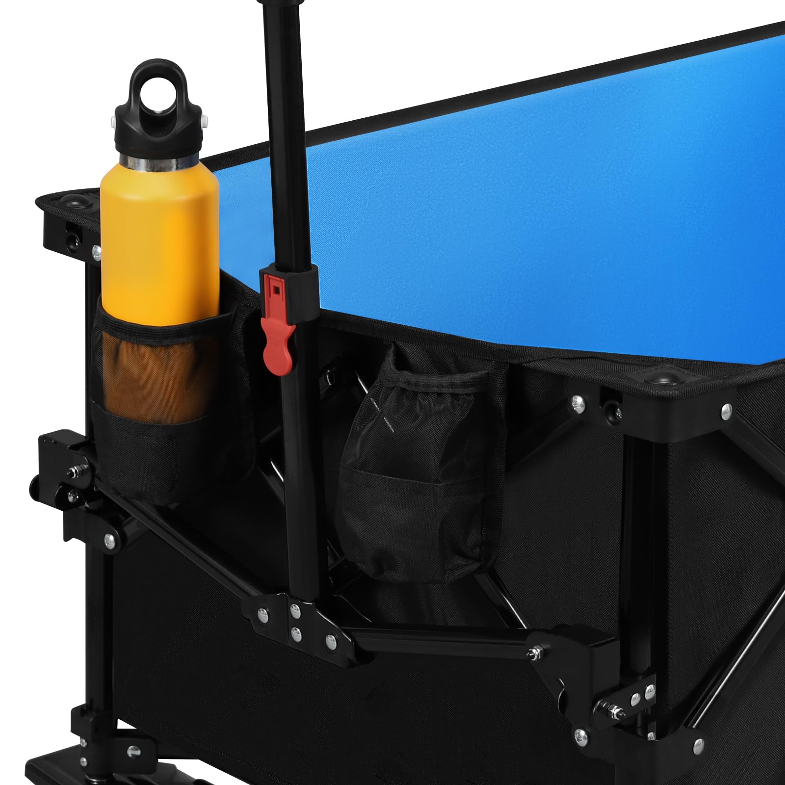 eugad-garten-bollerwagen-faltbar-schwarz-blau-80kg-oxford image 7