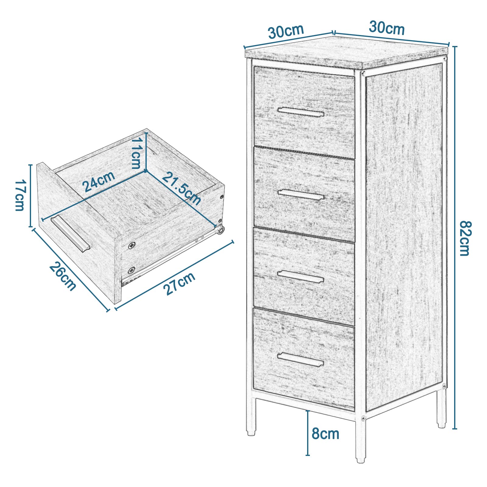 eugad-badm-bel-set-waschbeckenunterschrank-60-cm-holz-metall image 6